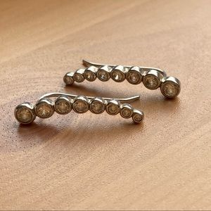 Sterling silver climbers